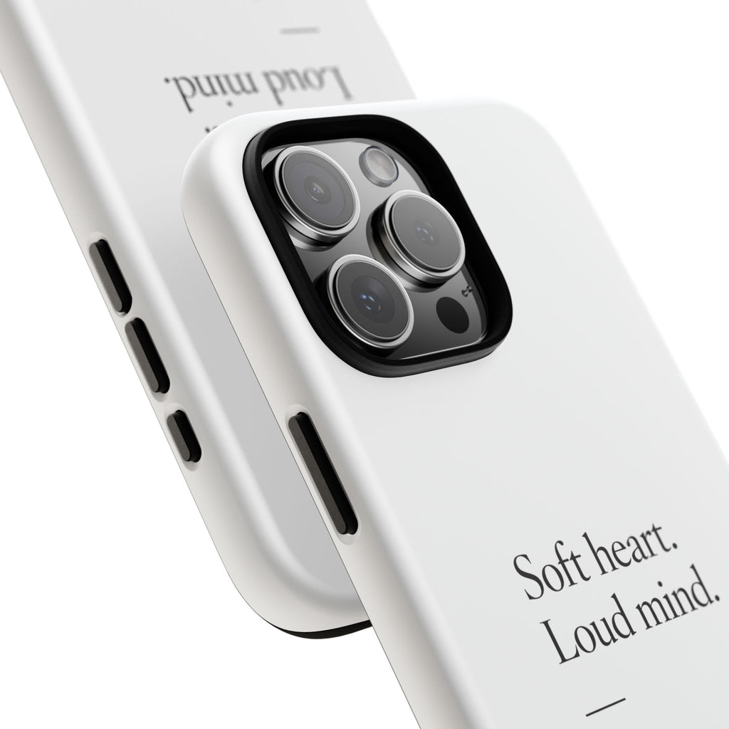 INFP Tough Phone Case - "Soft Heart. Loud Mind."