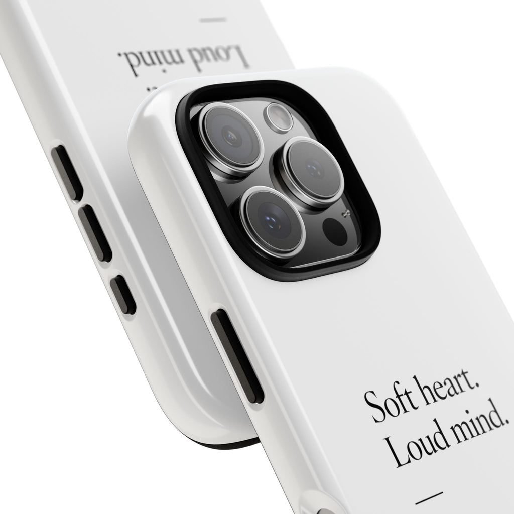 INFP Tough Phone Case - "Soft Heart. Loud Mind."