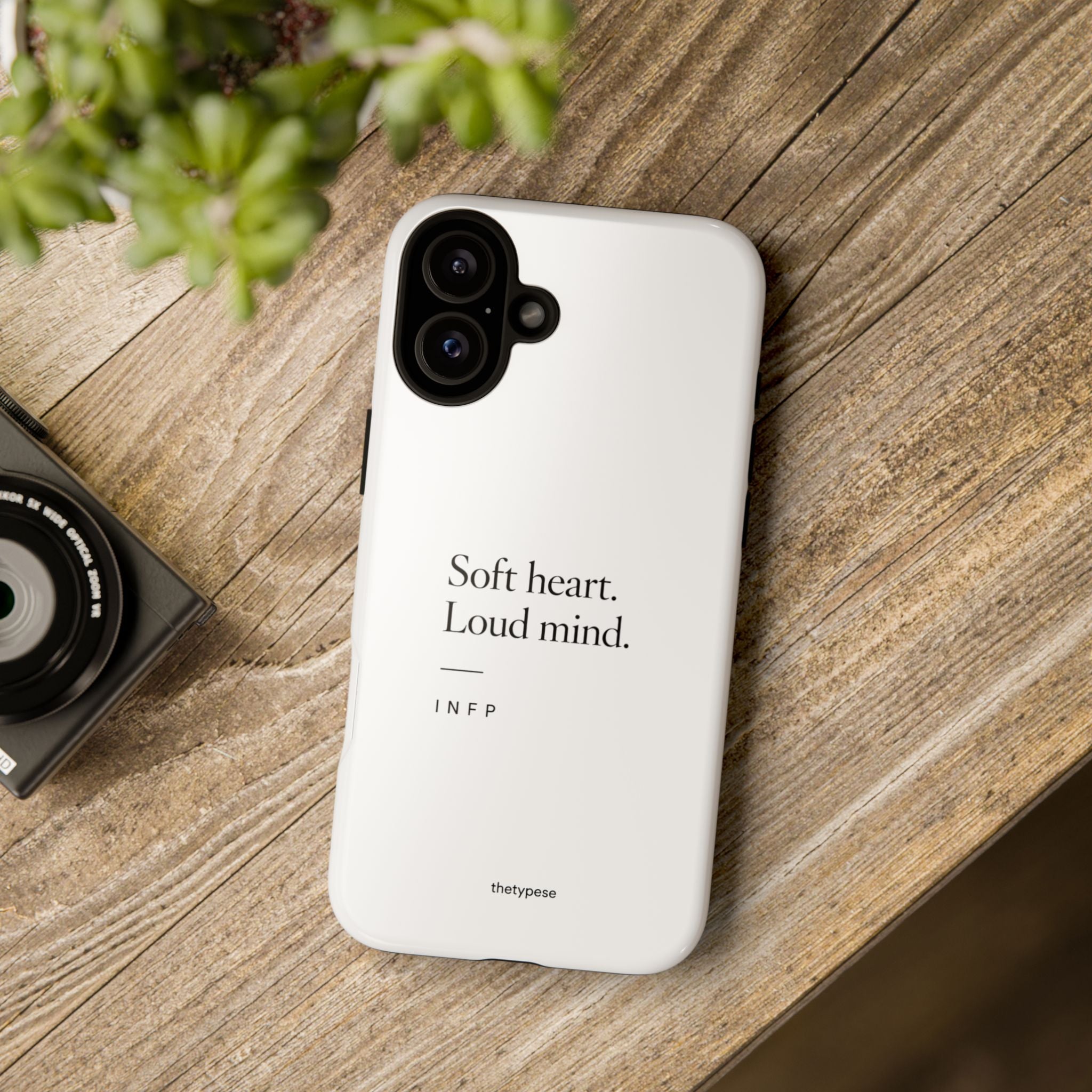 INFP Tough Phone Case - "Soft Heart. Loud Mind."