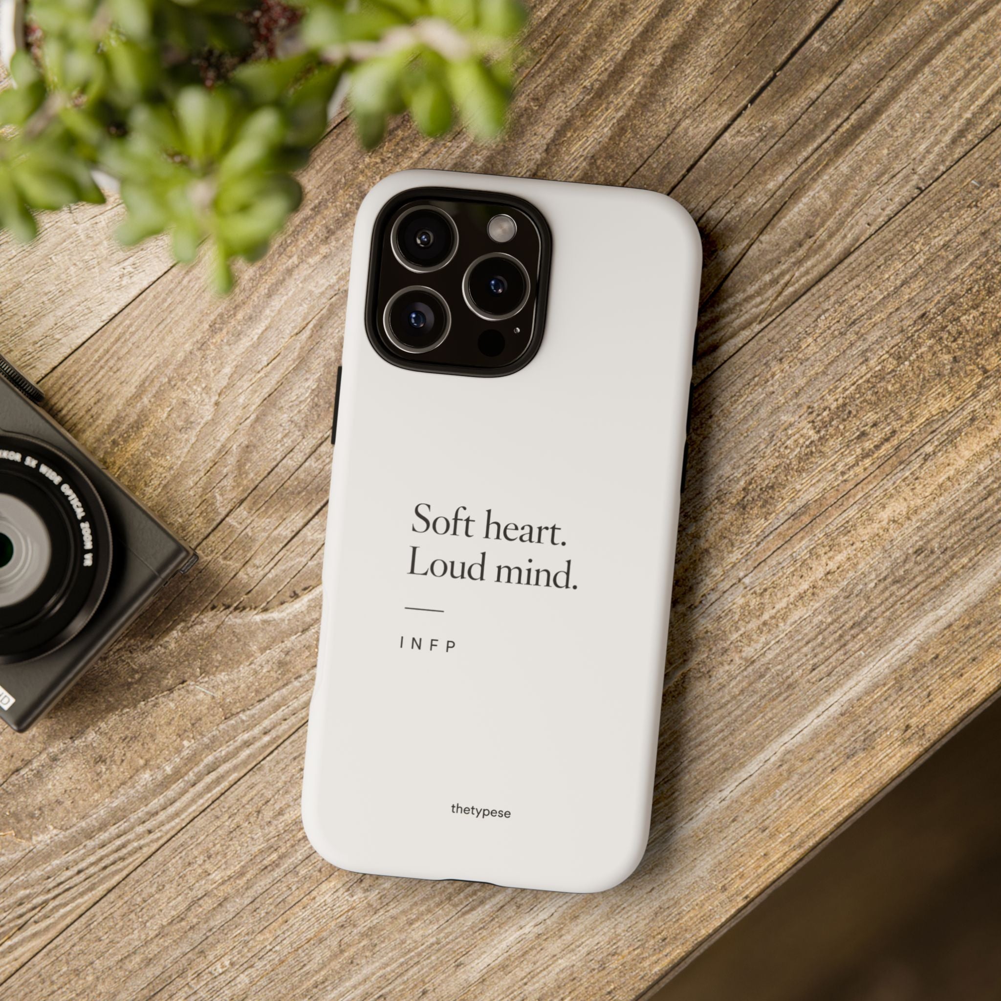INFP Tough Phone Case - "Soft Heart. Loud Mind."