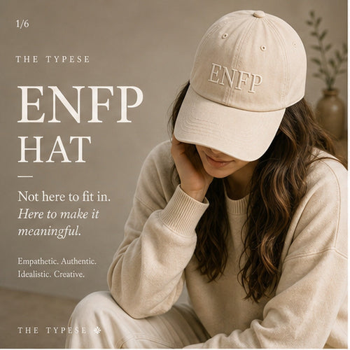 ENFP oyster organic baseball cap editorial hero