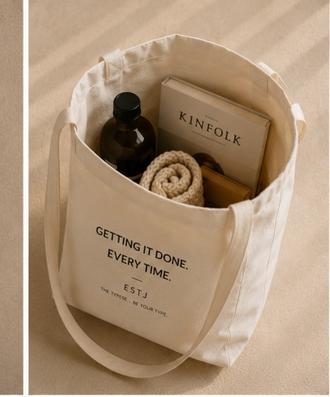 ESTJ Tote Bag