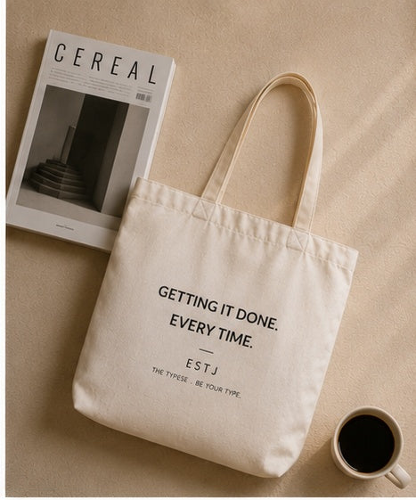 ESTJ Tote Bag