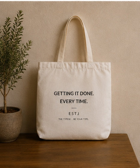 ESTJ Tote Bag