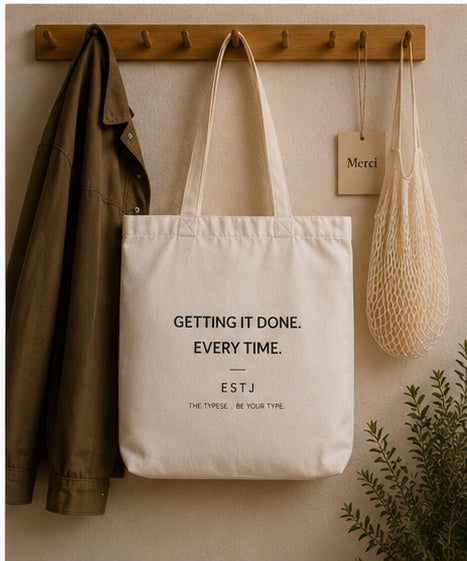 ESTJ Tote Bag