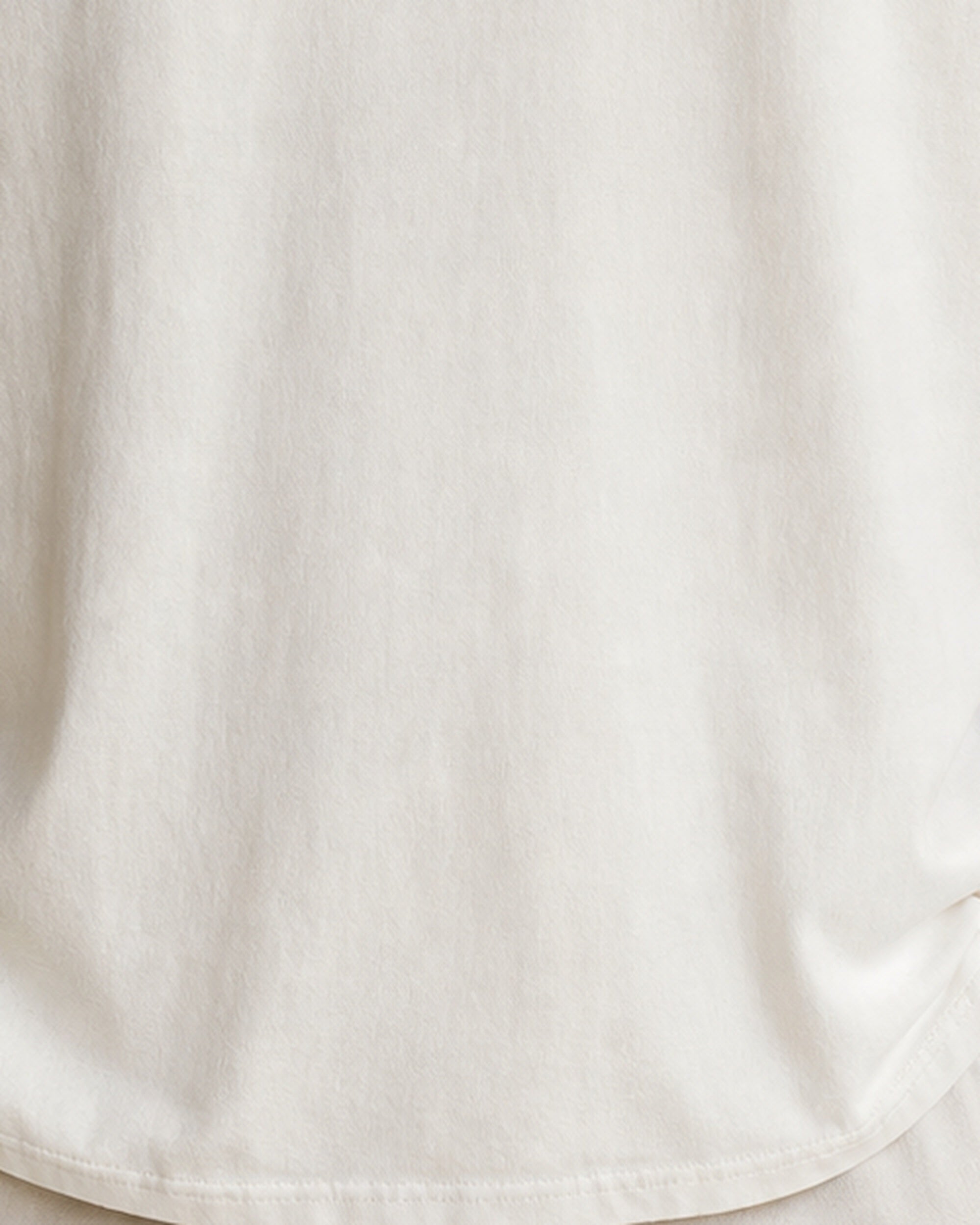 The Typese INTJ Comfort Colors Tee in cream white, male fabric detail