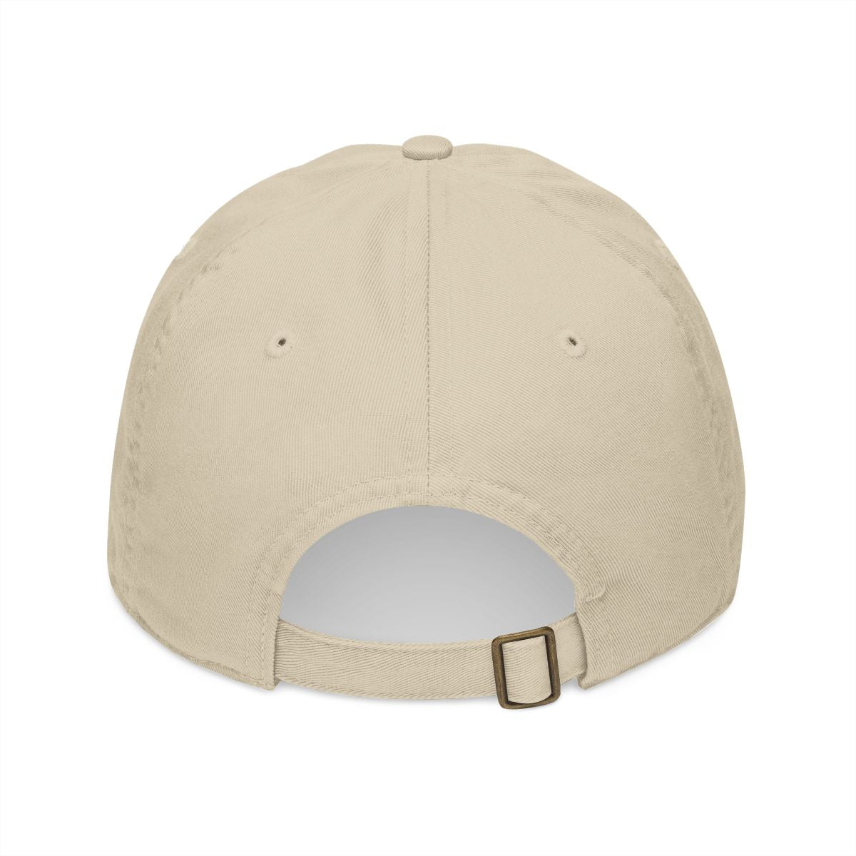 The Typese ISFJ organic cap, oyster beige, back